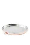 Coppermill Kitchen Vintage Inspired Copper Round Baking Tray In Copper