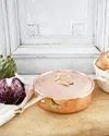Coppermill Kitchen Vintage Inspired Medium Saute Pan With Lid In Metallic