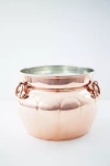 Coppermill Kitchen Vintage Inspired Copper Cauldron Pot In Pink