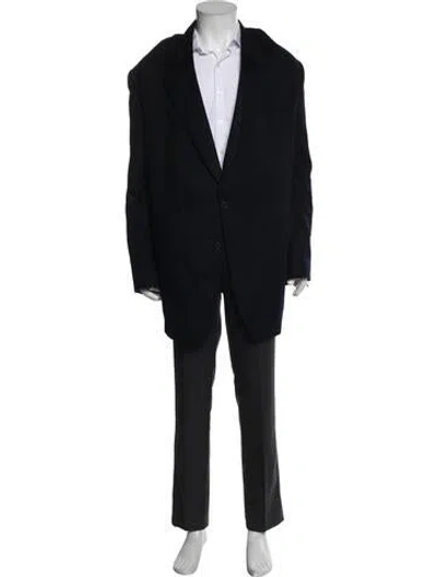 Pre-owned Coppley Cashmere Two-piece Blazer In Black