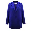 Copurs Blue Gaia Jacket & Delta Waistcoat & Starla Trousers Set - Indigo In Blue
