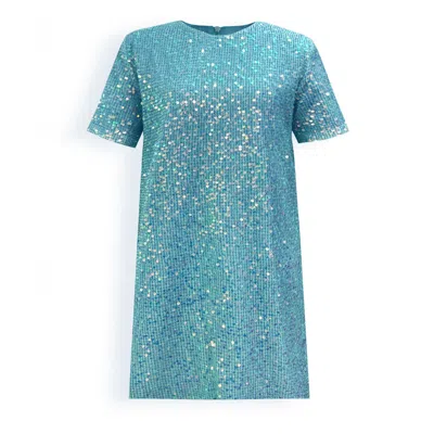 Copurs Women's Alya Sequin Dress - Blue