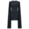 Copurs Women's Black Anja Crepe Dress In Black