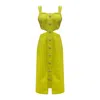 Copurs Women's Kiara Midi Dress - Green In Green