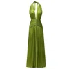 Copurs Women's Sitara Dress - Green In Green