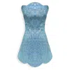 Copurs Women's Viola Sequin Dress - Blue In Blue