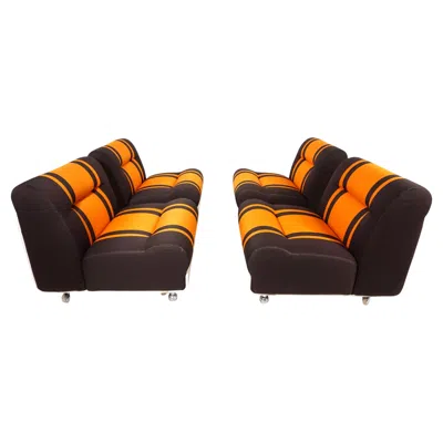 Pre-owned Cor Concha 4 Piece Space Age Modular Set By Jo Otterpohl, 1970 In Brown