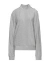 Cor Sine Labe Doli Woman Turtleneck Silver Size L Polyester, Viscose, Polyamide, Elastane