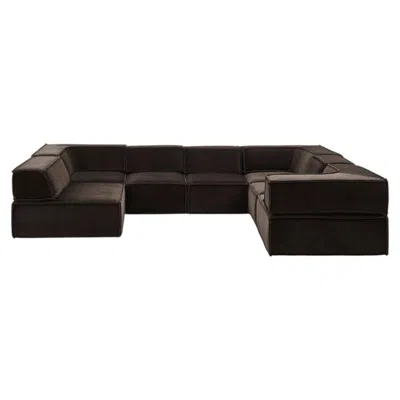 Pre-owned Cor Team Form Ag Seven Trio Sofa Modules For  - Germany, 1972 In Black