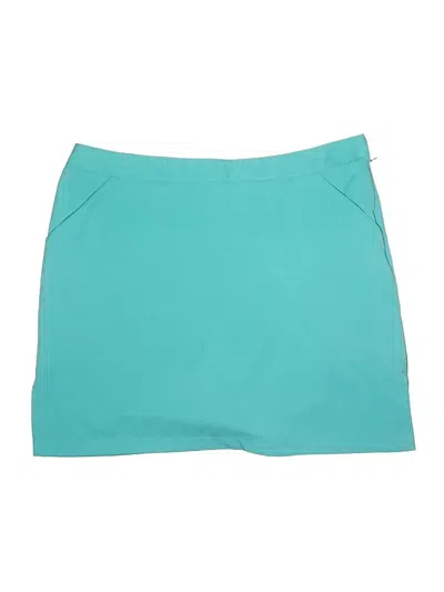 Pre-owned Coral Bay Active Skort In Teal