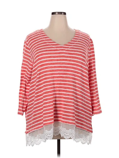 Pre-owned Coral Bay Cardigan Sweater In Red