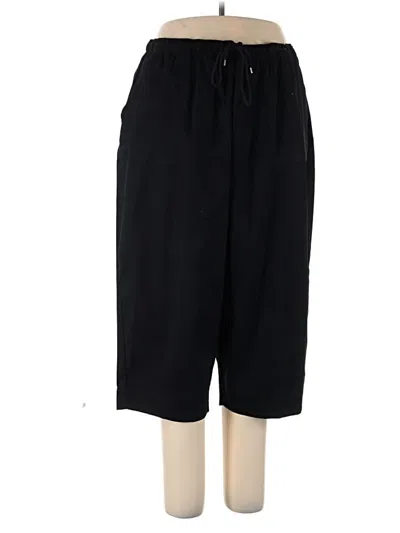 Pre-owned Coral Bay Casual Pants In Black
