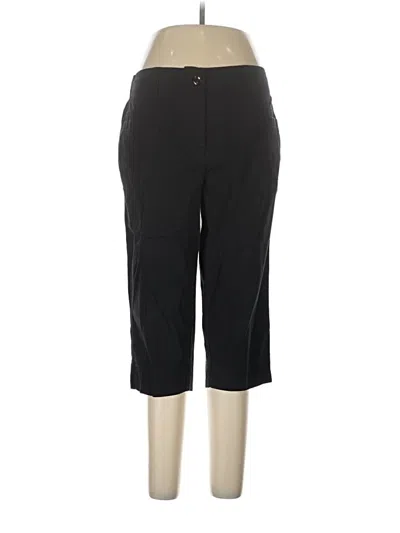 Pre-owned Coral Bay Casual Pants In Black