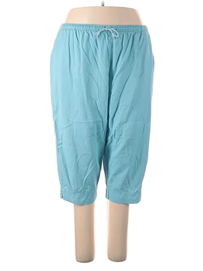 Pre-owned Coral Bay Casual Pants In Blue