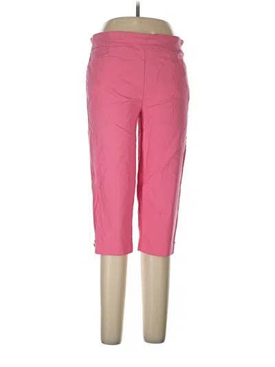 Pre-owned Coral Bay Casual Pants In Pink