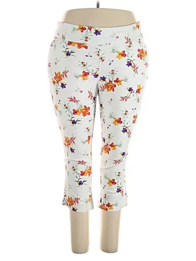 Pre-owned Coral Bay Casual Pants In White