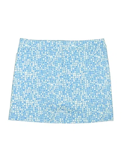 Pre-owned Coral Bay Casual Skirt In Blue