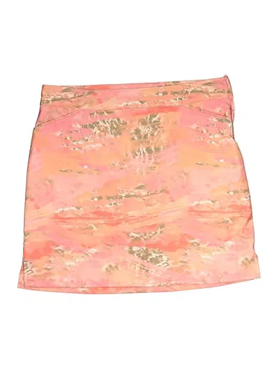 Pre-owned Coral Bay Casual Skirt In Orange