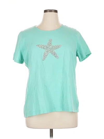 Pre-owned Coral Bay Short Sleeve T-shirt In Blue