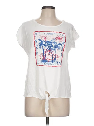 Pre-owned Coral Bay Short Sleeve T-shirt In White