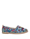 Coral Blue Espadrilles In Blue
