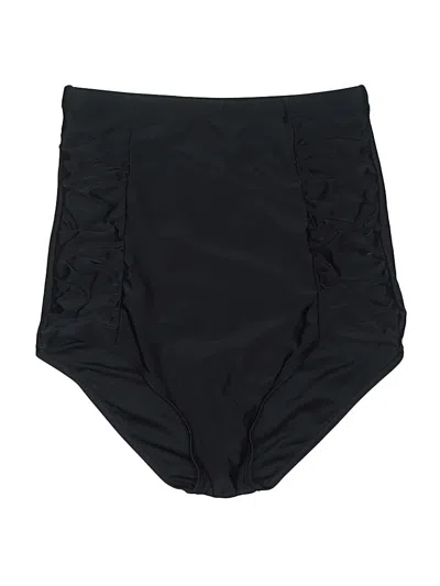 Pre-owned Coral Reef Swim Board Shorts In Black