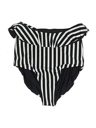 Pre-owned Coral Reef Swim Swimsuit Bottoms In Black