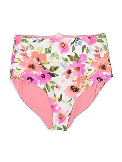 Pre-owned Coral Reef Swim Swimsuit Bottoms In Pink