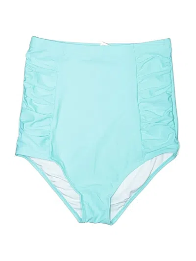 Pre-owned Coral Reef Swim Swimsuit Bottoms In Teal