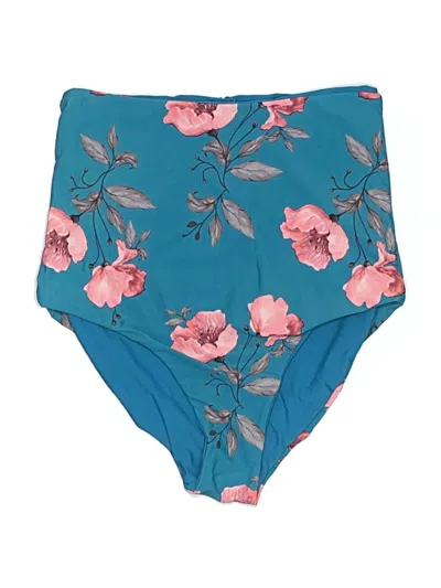 Pre-owned Coral Reef Swim Swimsuit Bottoms In Teal
