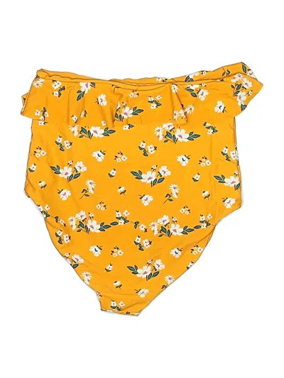 Pre-owned Coral Reef Swim Swimsuit Bottoms In Yellow