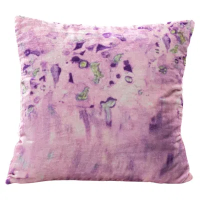 Pre-owned Coralla Maiuri Amethyst Dream Cushion In Purple
