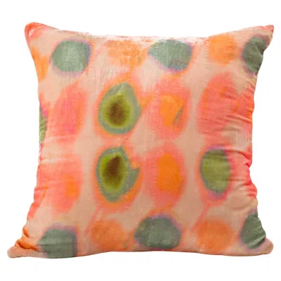 Pre-owned Coralla Maiuri Desert Dream Cushion In Orange