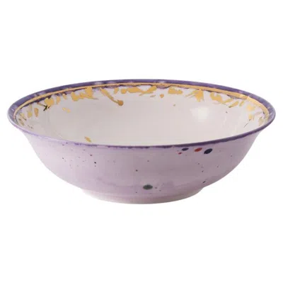 Pre-owned Coralla Maiuri Islamorada Salad Bowl In Gray
