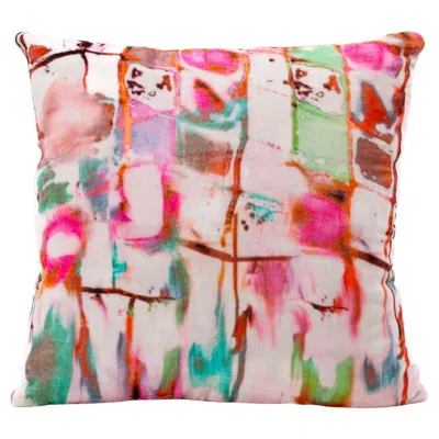 Pre-owned Coralla Maiuri Jewel Dream Cushion In Sand