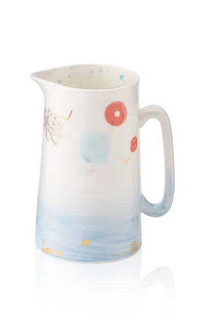 Coralla Maiuri Sea & Sky Landscape Small Jug In Multi