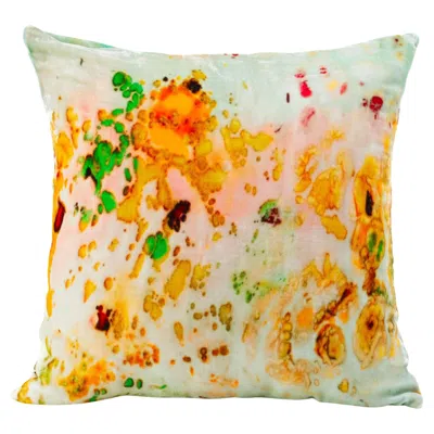 Pre-owned Coralla Maiuri Sea Dream Cushion In Sand