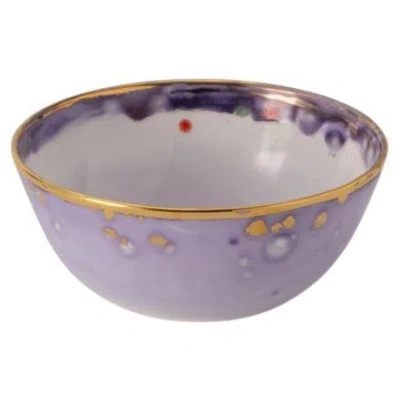 Pre-owned Coralla Maiuri Set Of 2 Islamorada Fruit Bowls In Gray