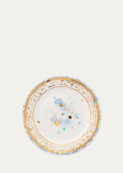 Coralla Maiuri Villa Borghese Dafne Dessert Plate In Blue