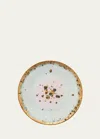 Coralla Maiuri Villa Borghese Michelangelo Dinner Coupe Plate In Multi