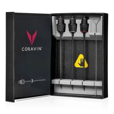 Coravin 1000 Three-needle Assortment Kit In Black