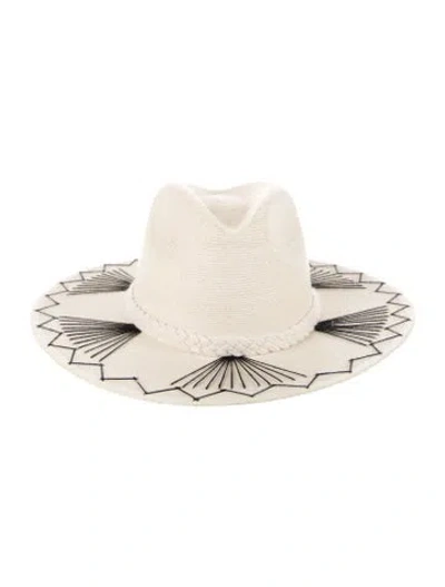 Pre-owned Corazon Playero Hat In Neutral