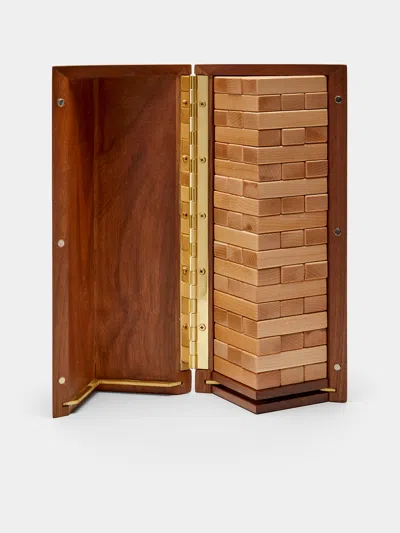 Corbet Wood Tower Block In Brown