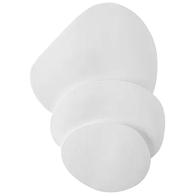 Corbett Akemi 0in. Gesso White 3 Lt. Sconce