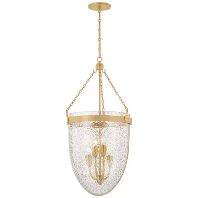 Corbett Angus Lantern 16.25 Inch In Vintage Brass
