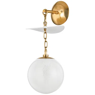 Corbett Antoinette Vintage Brass 1 Light Sconce In Gold