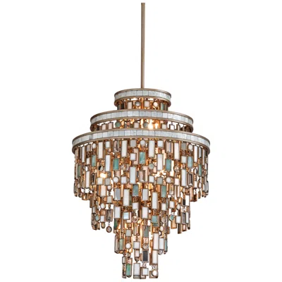 Corbett Dolcetti Silver 18" Wide  Pendant Light