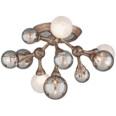 Corbett Element 22 3/4" Wide Bronze 10-light Ceiling Light
