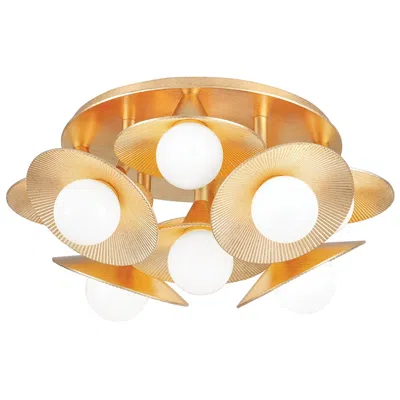 Corbett Emerald 9 Light Semi Flush