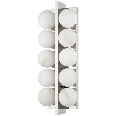 Corbett Emille 6.75in. Polished Nickel 10 Lt. Sconce